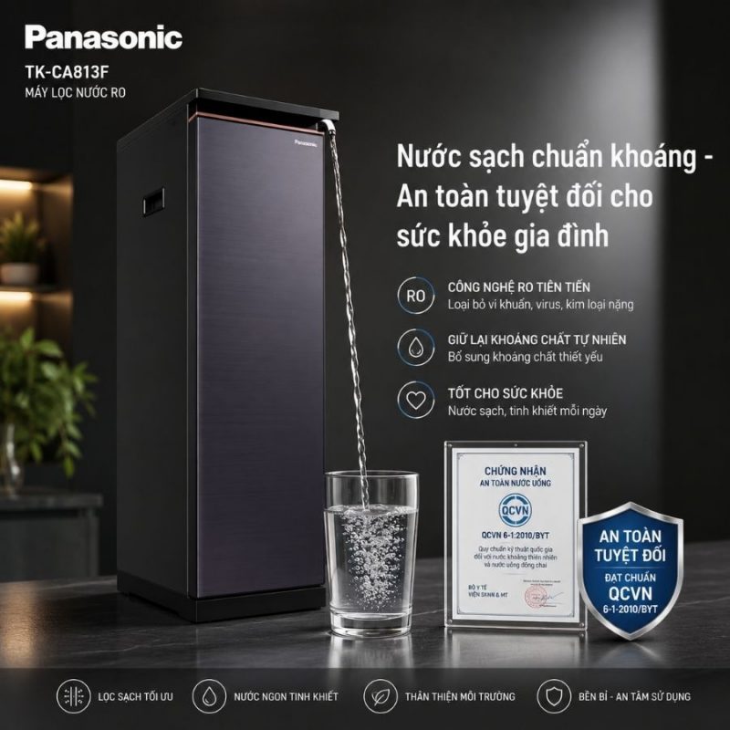 Máy lọc nước RO Panasonic TK-CA813F