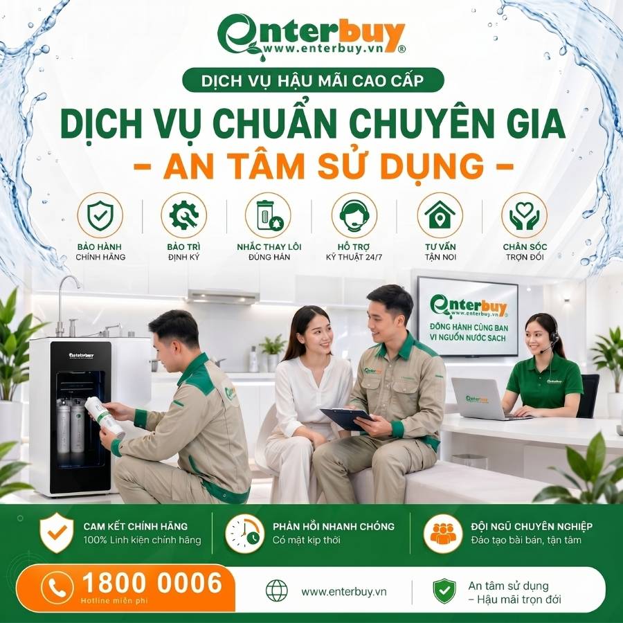 Các dịch vụ hậu mãi của Enterbuy