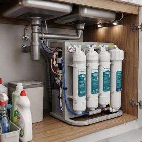 Máy lọc nước RO không vỏ Sunhouse 10 lõi SHA8201KV