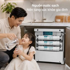 Máy lọc nước RO không vỏ Sunhouse 10 lõi SHA8805U