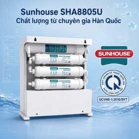 Máy lọc nước RO không vỏ Sunhouse 10 lõi SHA8805U