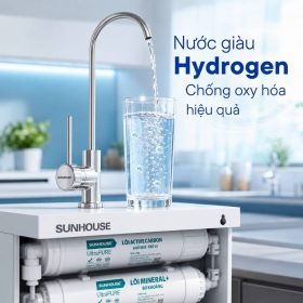 Máy lọc nước RO không vỏ Sunhouse 10 lõi SHA8805U