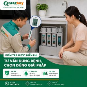 Dịch vụ kiểm tra nước và tư vấn giải pháp tại Enterbuy