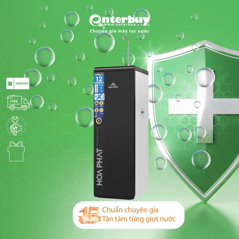 Máy lọc nước RO tủ đứng Hòa Phát HPR559