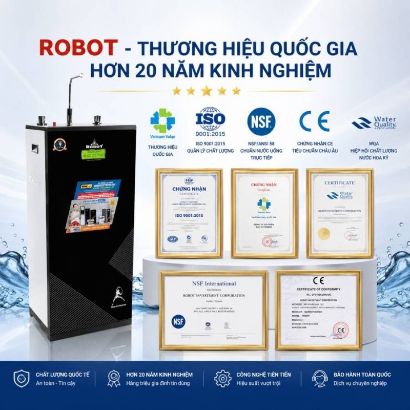 Máy lọc nước ROBOT Spring Pro 9GH-UR