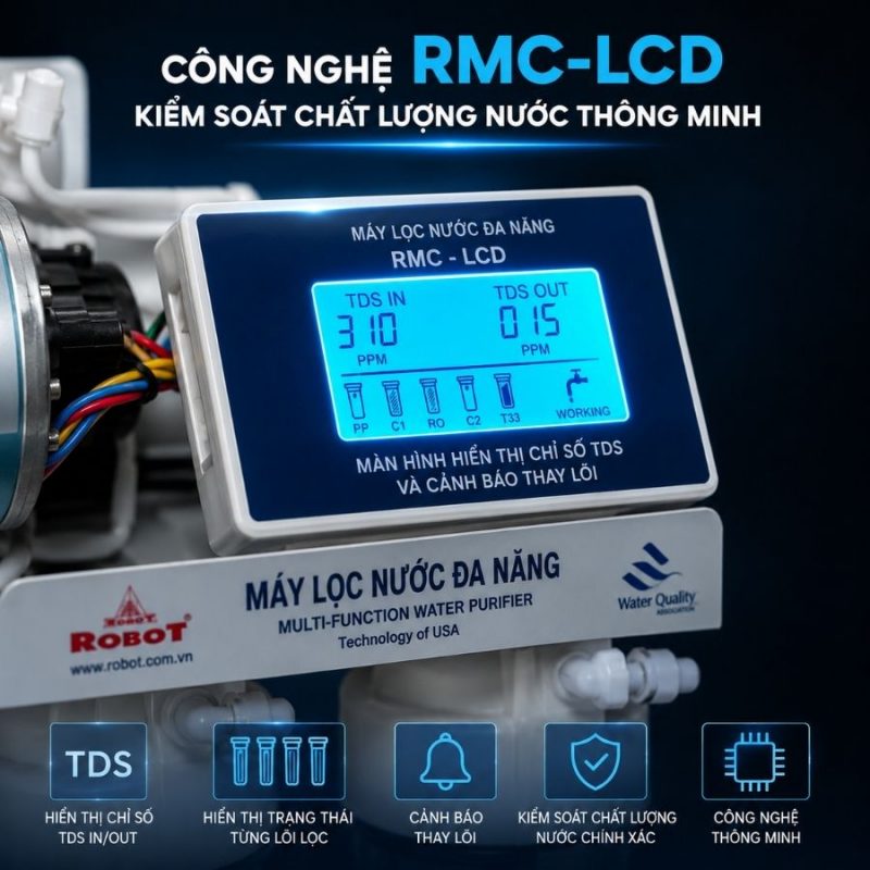Máy lọc nước công suất lớn R.O ROBOT Alpha 939G
