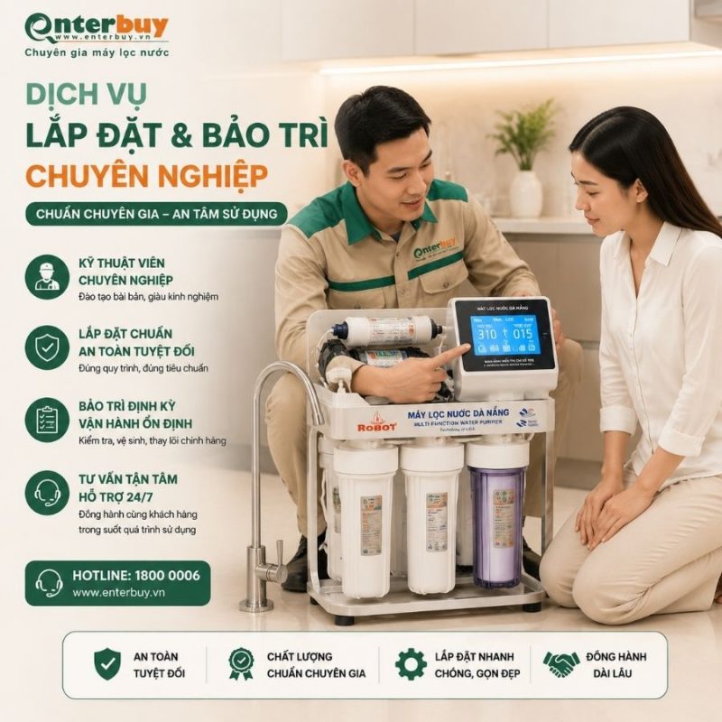 Máy lọc nước công suất lớn R.O ROBOT Alpha 939G