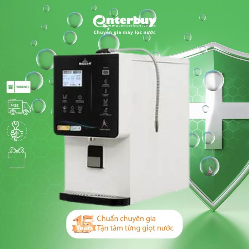 Máy lọc nước điện giải iON kiềm Robot ionQueen 912 bảo hành chính hãng
