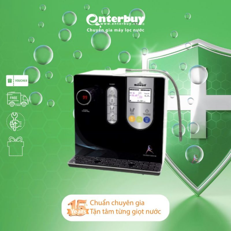 Máy lọc nước điện giải iON kiềm Robot ionSmart 38