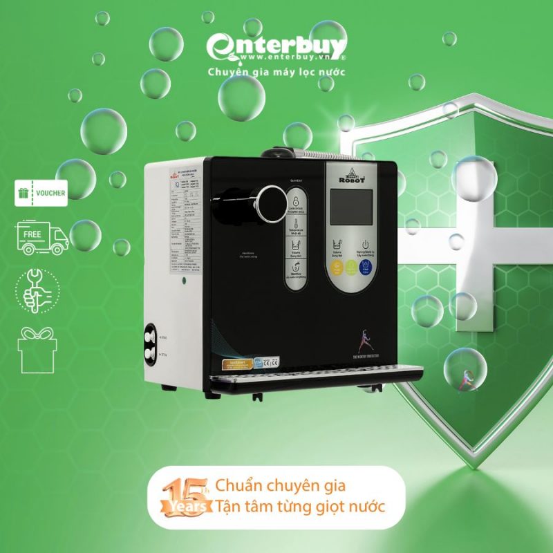 Máy lọc nước điện giải iON kiềm Robot ionSmart 510 dịch vụ VIPCARE