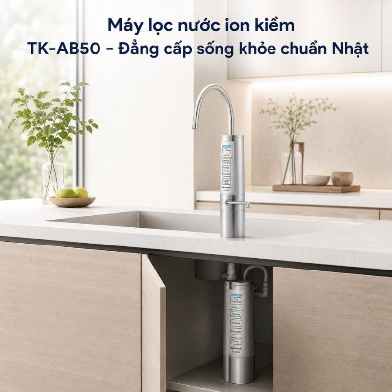 Máy lọc nước Ion Kiềm Panasonic TK-AB50