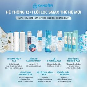 Máy lọc nước nóng lạnh Hydro-ion Kiềm Karofi SA8 chất lượng