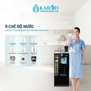 9 chế độ nước trên máy lọc nước Karofi SA8 PREMIUM