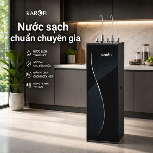Máy lọc nước nóng lạnh Karofi KAD-D69 - Nước sạch chuẩn chuyên gia