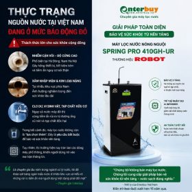 Máy lọc nước nóng nguội Spring Pro 410GH-UR