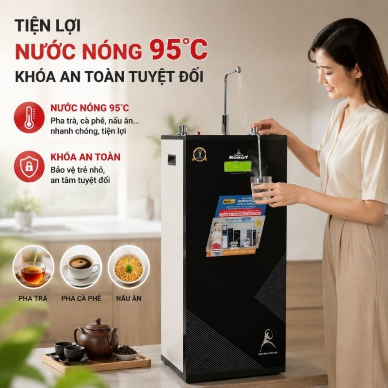 Máy lọc nước nóng nguội Spring Pro 410GH-UR