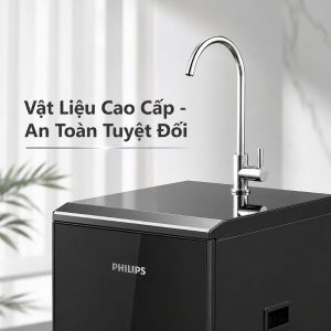 Thiết kế vòi nước sang trọng và bền bỉ của máy lọc nước Philips RO ADD8911