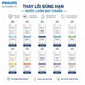 Chi tiết bộ lõi lọc từ AWP960 đến AWP971 của Philips