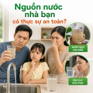 Nguồn nước nhà bạn có thực sự an toàn?