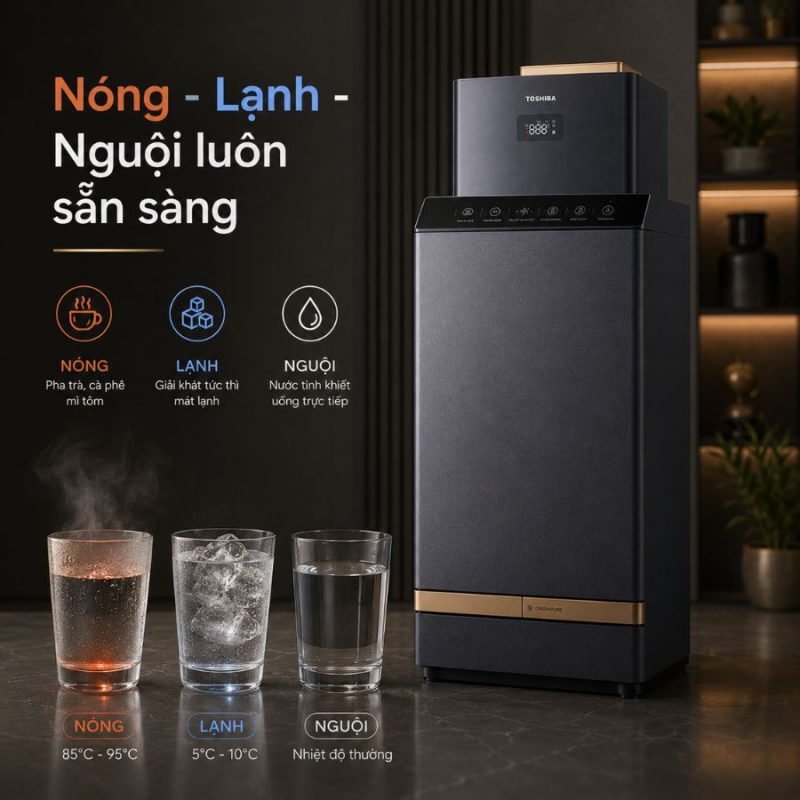 Máy Lọc Nước Toshiba Originpure™ TWP-W2398SVN(M)