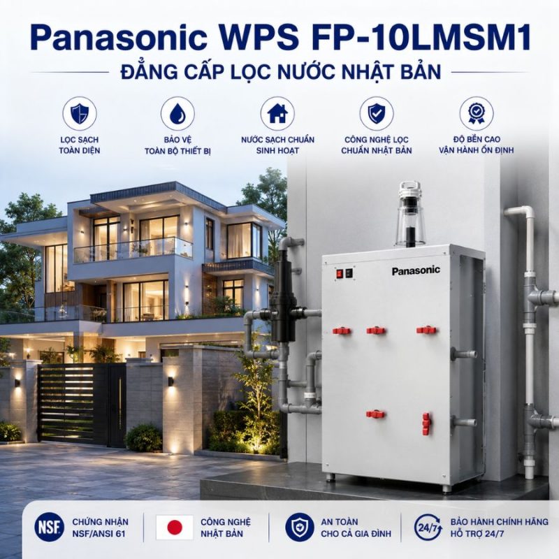 Lọc tổng đầu nguồn Panasonic WPS FP-10LMSM1