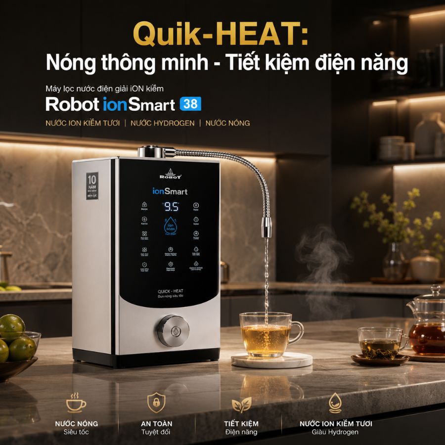 Quik-HEAT: Nóng thông minh - Tiết kiệm điện năng