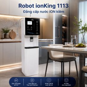 Máy lọc nước iON kiềm Robot ionKing 1113 tạo 13 loại nước tốt