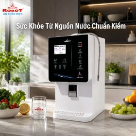 Máy lọc nước điện giải ion kiềm Robot ionQueen 1113 mới chính hãng