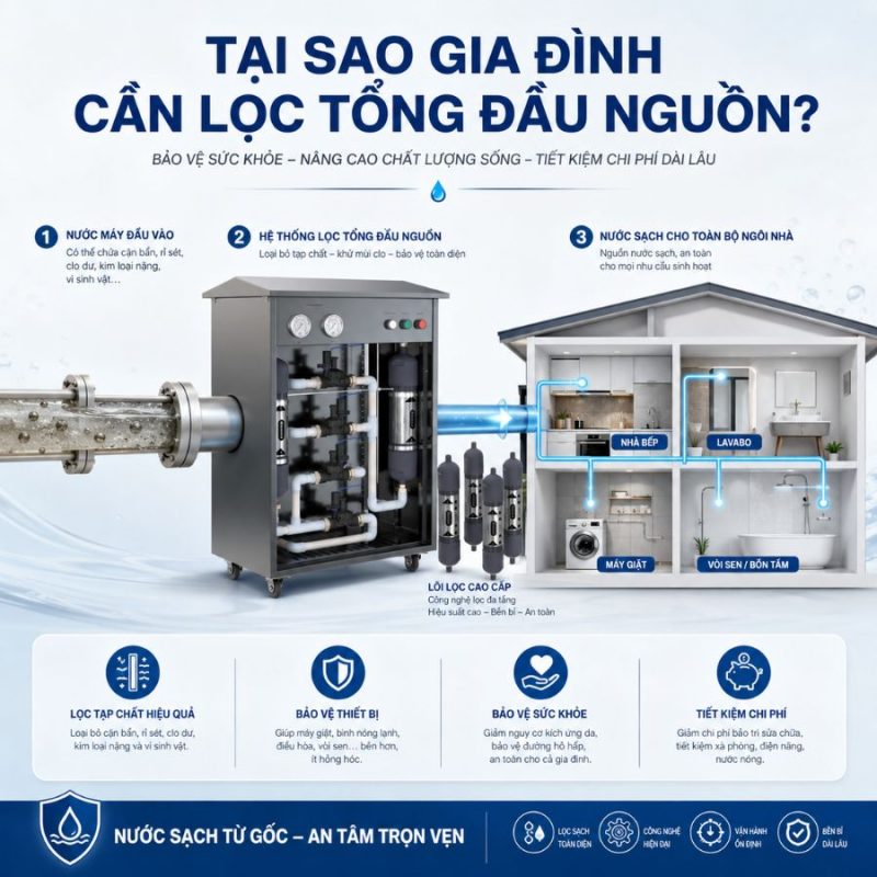 Lọc tổng đầu nguồn Mitsubishi Cleansui MPOE-S4