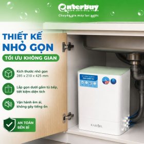 Máy lọc nước Karofi KAQ-U65 - 10 Lõi Mẫu Mới 2026
