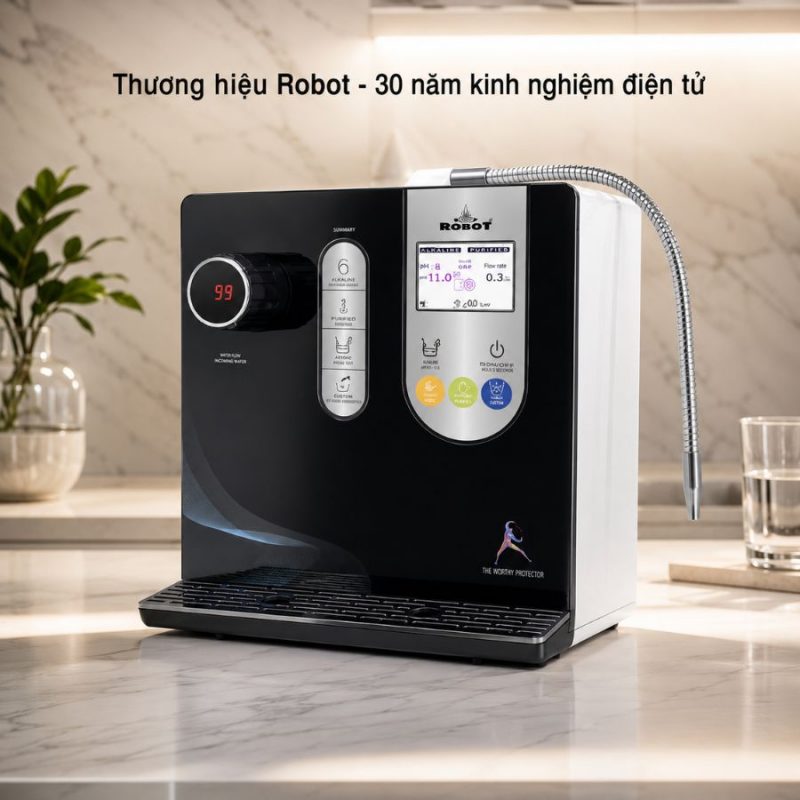 Máy lọc nước điện giải iON kiềm Robot ionSmart 38