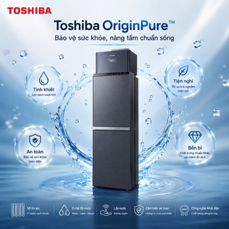 Máy Lọc Nước Toshiba Originpure™ TWP-W2399SVN(M)