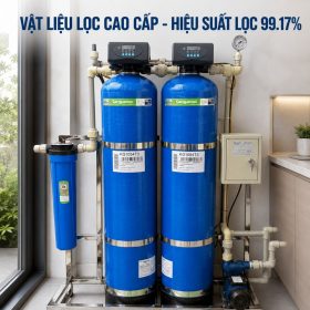 Bộ lọc nước tổng đầu nguồn Kangaroo KG1054T3, Van tự động