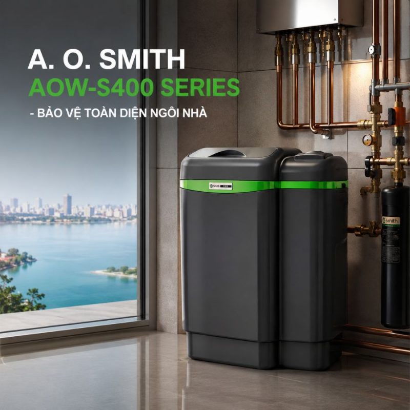 Hệ thống lọc nước đầu nguồn A. O. SMITH AOW-S400 SERIES