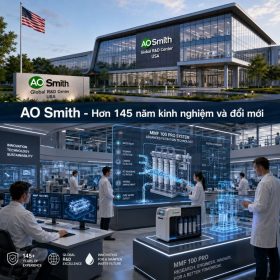 Hệ thống lọc nước đầu nguồn AO Smith MMF 100 pro