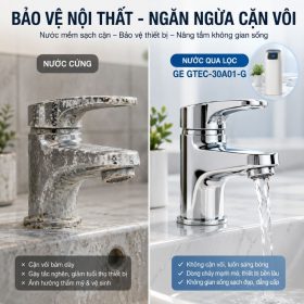 Lọc nước tổng đầu nguồn GE GE GTEC-30A01-G (làm mềm)