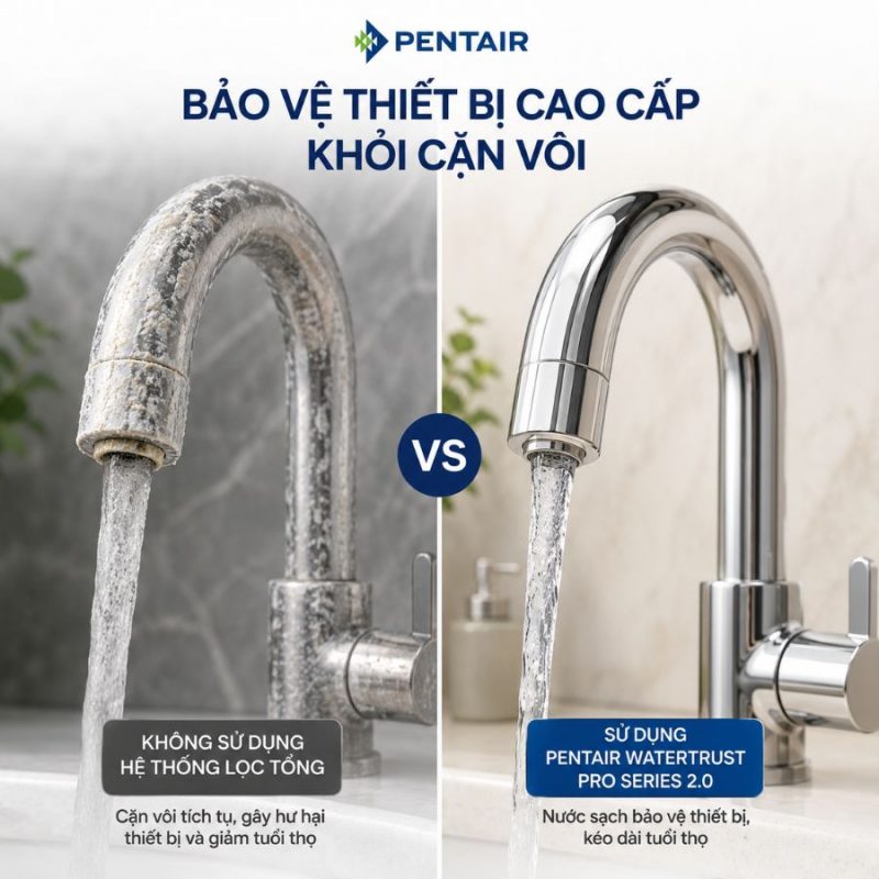Hệ Thống Lọc Tổng Pentair WaterTrust Pro Series 2.0 – Nhập Khẩu Từ Hoa Kỳ