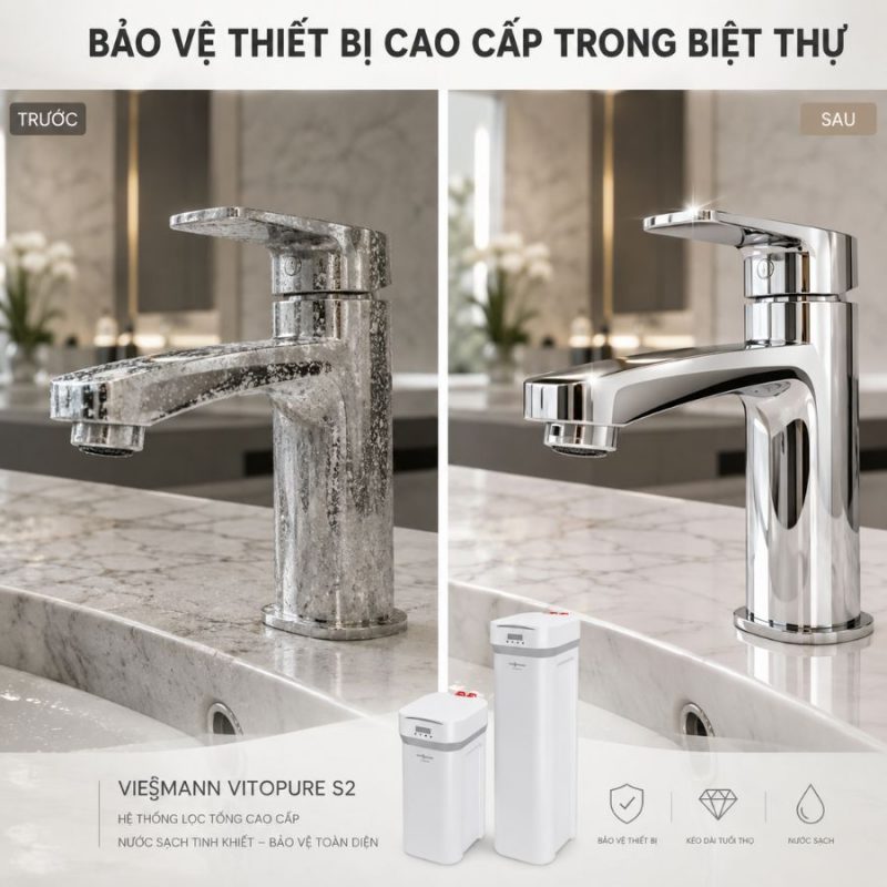 Hệ thống lọc nước đầu nguồn Viessmann Vitopure S2