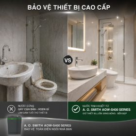 Hệ thống lọc nước đầu nguồn A. O. SMITH AOW-S400 SERIES