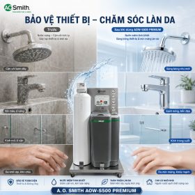 Hệ thống lọc nước đầu nguồn A. O. SMITH AOW-S500 chất lượng