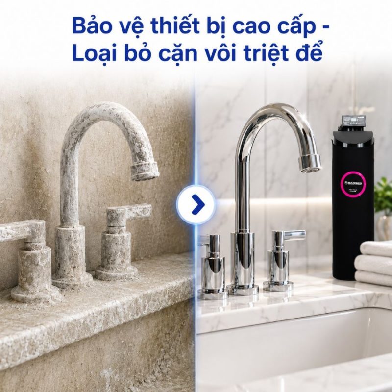 Lọc tổng đầu nguồn Barrier Hero 835S