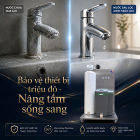 Máy lọc tổng đầu nguồn A. O. Smith AOW-S400 Lux