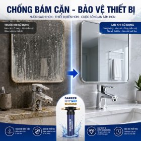 Lọc tổng đầu nguồn Barrier City Pro Hero Plus