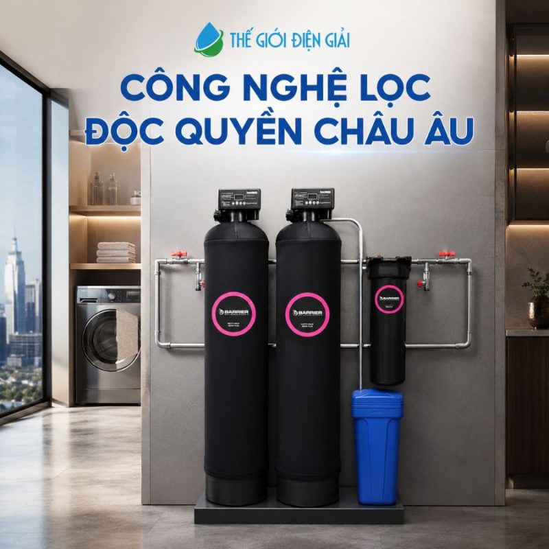 Lọc tổng đầu nguồn Barrier City Pro Hero Plus