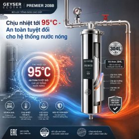 Cột lọc nước tắm sinh hoạt Geyser Ecotar Premier 20BB