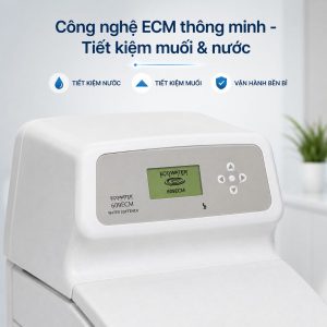 Công nghệ ECM thông minh - Tiết kiệm muối & nước