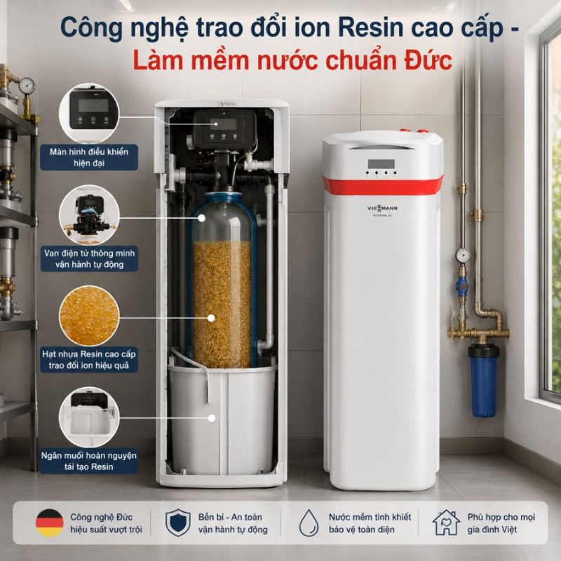 Hệ thống lọc nước đầu nguồn Viessmann Vitopure S3