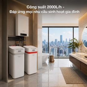 Hệ thống lọc nước đầu nguồn Viessmann Vitopure S2 + Vitopure S3 (2T)