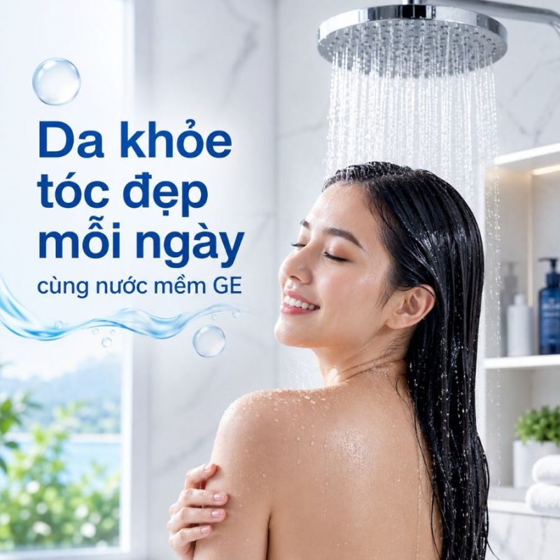 Lọc nước tổng đầu nguồn GE GTEC-15A01-G (làm mềm)