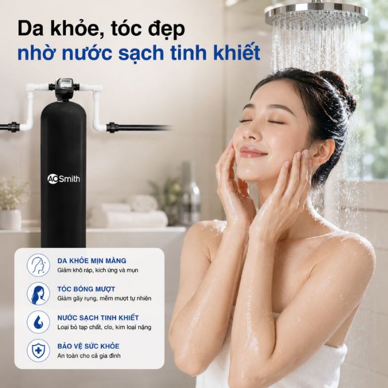 Hệ thống lọc nước đầu nguồn A. O. Smith AOS MMF 100